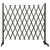 vidaXL Garden Trellis Fence Grey 180x100 cm Solid Firwood