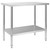 vidaXL Kitchen Work Table 100x60x85 cm Stainless Steel