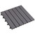 vidaXL Decking Tiles 10 pcs Grey Wash 30x30 cm Solid Acacia Wood