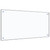 vidaXL Kitchen Backsplash Transparent 80 x 40 cm Tempered Glass