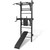 vidaXL Wall-mounted Multi-functional Fitness Power Tower Black