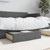 vidaXL Bed Drawers 2 pcs Dark Grey Engineered Wood and Fabric