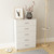 vidaXL Storage Cabinet Engineered Wood 71x35x106 cm White