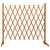 vidaXL Garden Trellis Fence Orange 180x100 cm Solid Firwood