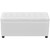 vidaXL Storage Ottoman Artificial Leather White