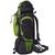 vidaXL Hiking Backpack XXL 75 L Black and Green