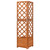 vidaXL Corner Trellis Planter 40x40x150 cm Solid Fir Wood