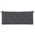 vidaXL Garden Bench Cushions 2 pcs Anthracite 120x50x7cm Oxford Fabric