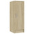 vidaXL Shoe Cabinet Sonoma Oak 32x35x92 cm Engineered Wood