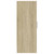 vidaXL Shoe Cabinet Sonoma Oak 32x35x92 cm Engineered Wood