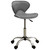 vidaXL Office Chair Grey Faux Leather