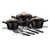 Berlinger Haus 10 Pieces Cookware & Tools Set Black Rose Collection