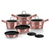 Berlinger Haus 10 Pieces Cookware Set I-Rose Collection