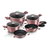 Berlinger Haus 10 Pieces Cookware Set I-Rose Collection