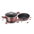 Berlinger Haus 3 Pieces Cookware Set I-Rose Collection