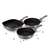 Berlinger Haus 3 Piece Frypan Set Moonlight Collection