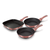 Berlinger Haus 3 Pieces Frypan Set I-Rose Collection