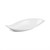 Vague Melamine Leaf Bowl 42 cm