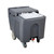 Jiwins Plastic Sliding Ice Caddy 110 Liter Grey