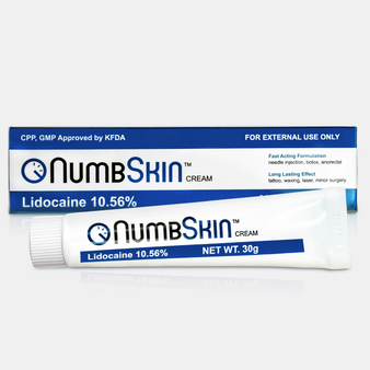 NumbSkin® 10.56% Lidocaine Numbing Cream (30 grams)