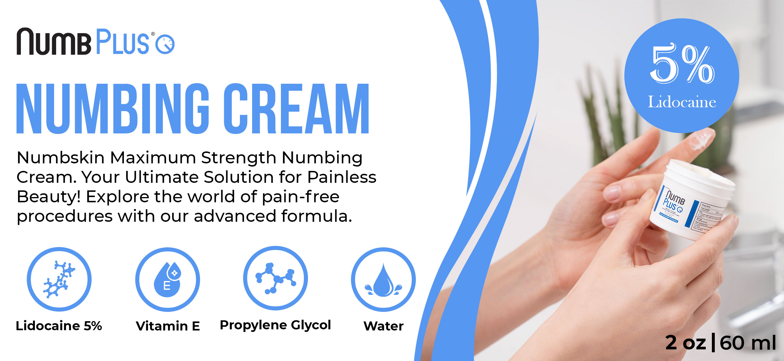 NumbSkin Best topical anesthetic products Official Store