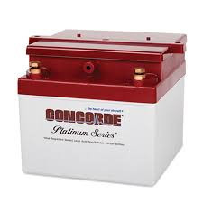 CONCORDE RG24-15M PLATINUM SERIES - SEALED AIRCRAFT BATTERY