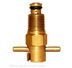 VALVE: FUEL DRAIN, PIPE THREADED CCA1550