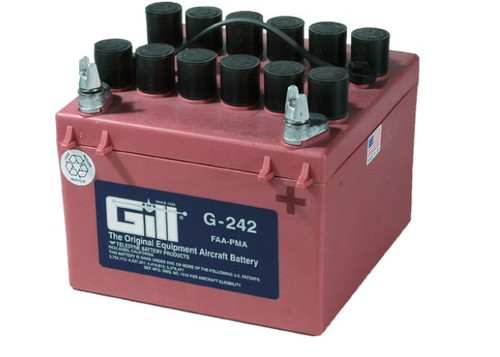 GILL G-242 BATTERY (WITHOUT ACID)