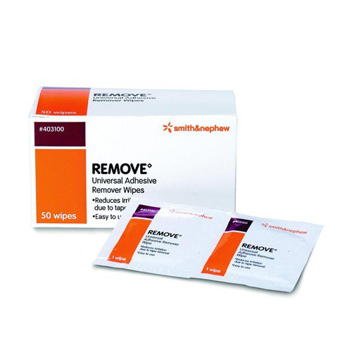 Remove Adhesive Wipes