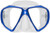 Blue with clear skirt