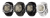 Stone, Stealth, Black, White