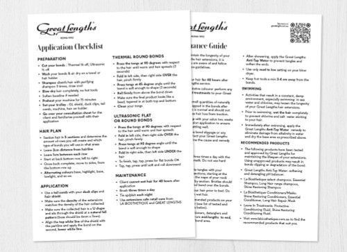 Application and Maintenance Guide Wall Chart