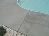 Clean and seal expansion joint on a concrete pool deck