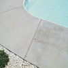 Clean and seal expansion joint on a concrete pool deck