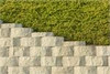 SealGreen Brick and Stone Sealer protects Split Face Blocks
