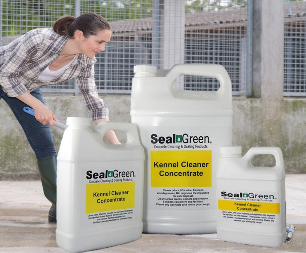 Kennel Cleaner Concentrate Pet Plant and Person Safe SealGreen