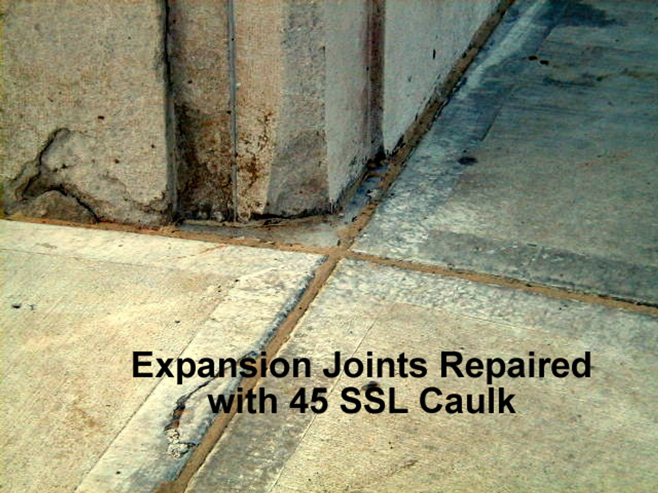 Concrete Expansion Joint Repair & Replacement, Sidewalk Caulking, Slab  Expansion Joint, Driveway Seam Filler/Sealer