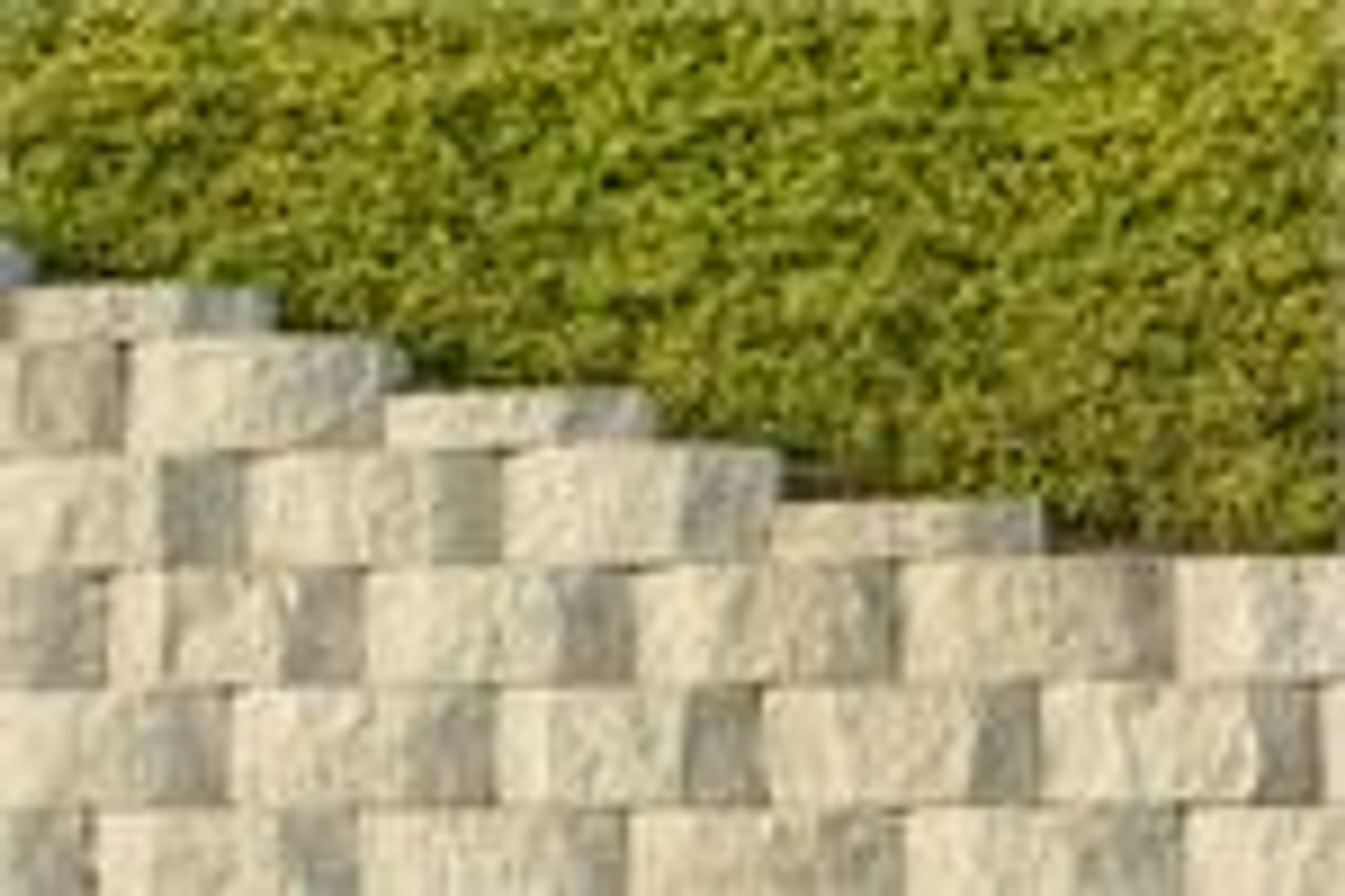 SealGreen Brick and Stone Sealer protects Split Face Blocks