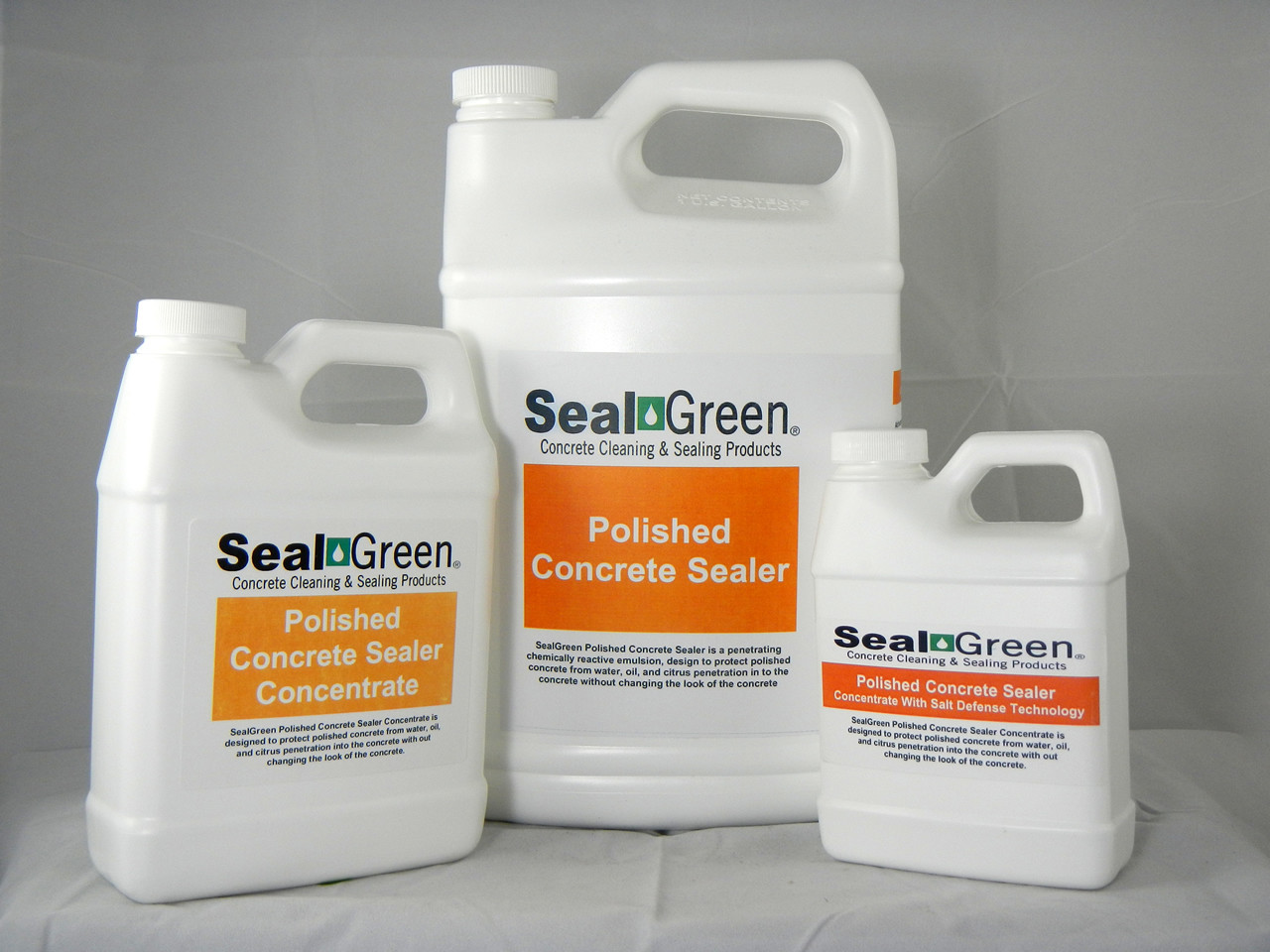 SealGreen Polished Sealer Concrete Concentrate with Salt Defense Technology