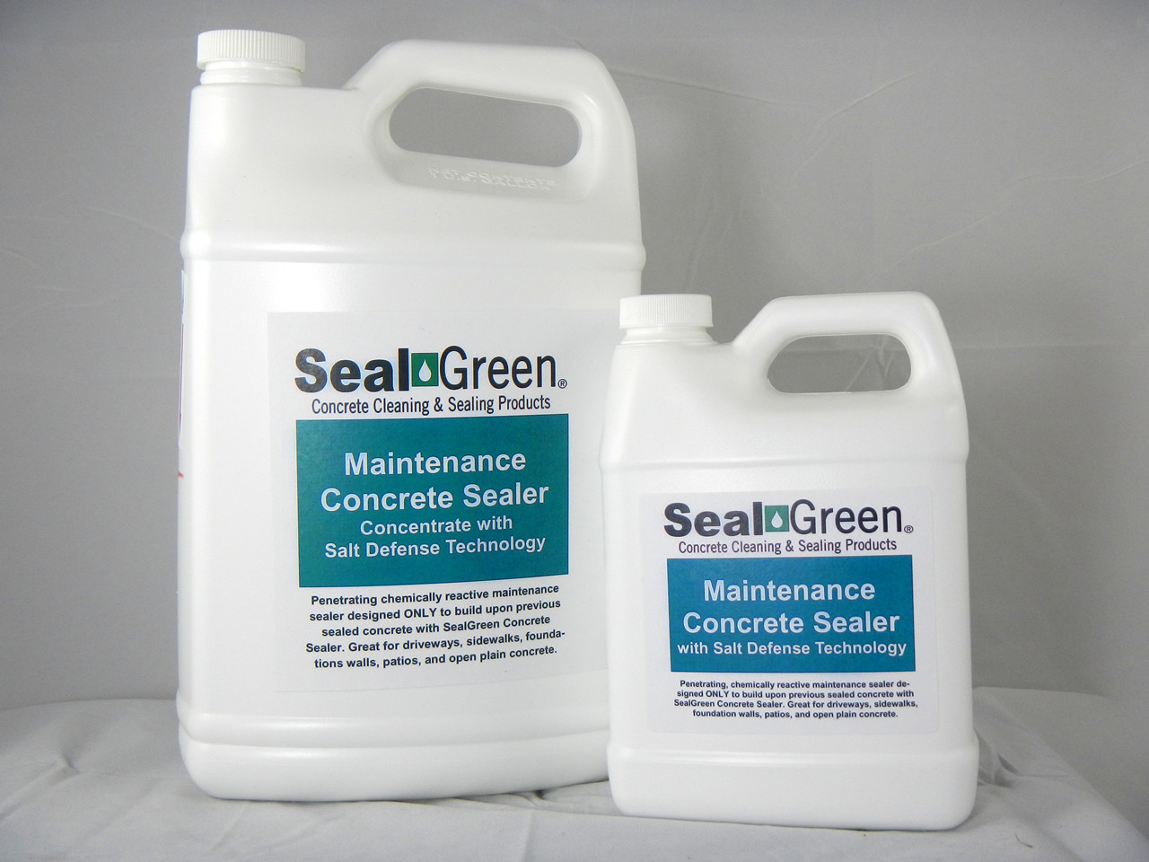 Maintenance Concrete Sealer - Salt Defense Technology - Used to Restore  Sealer - SealGreen