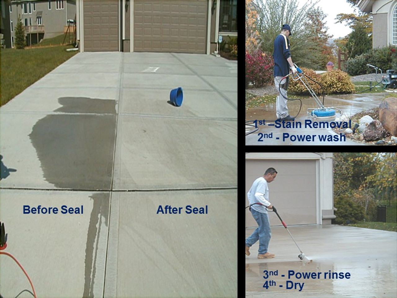 Concrete Sealing process