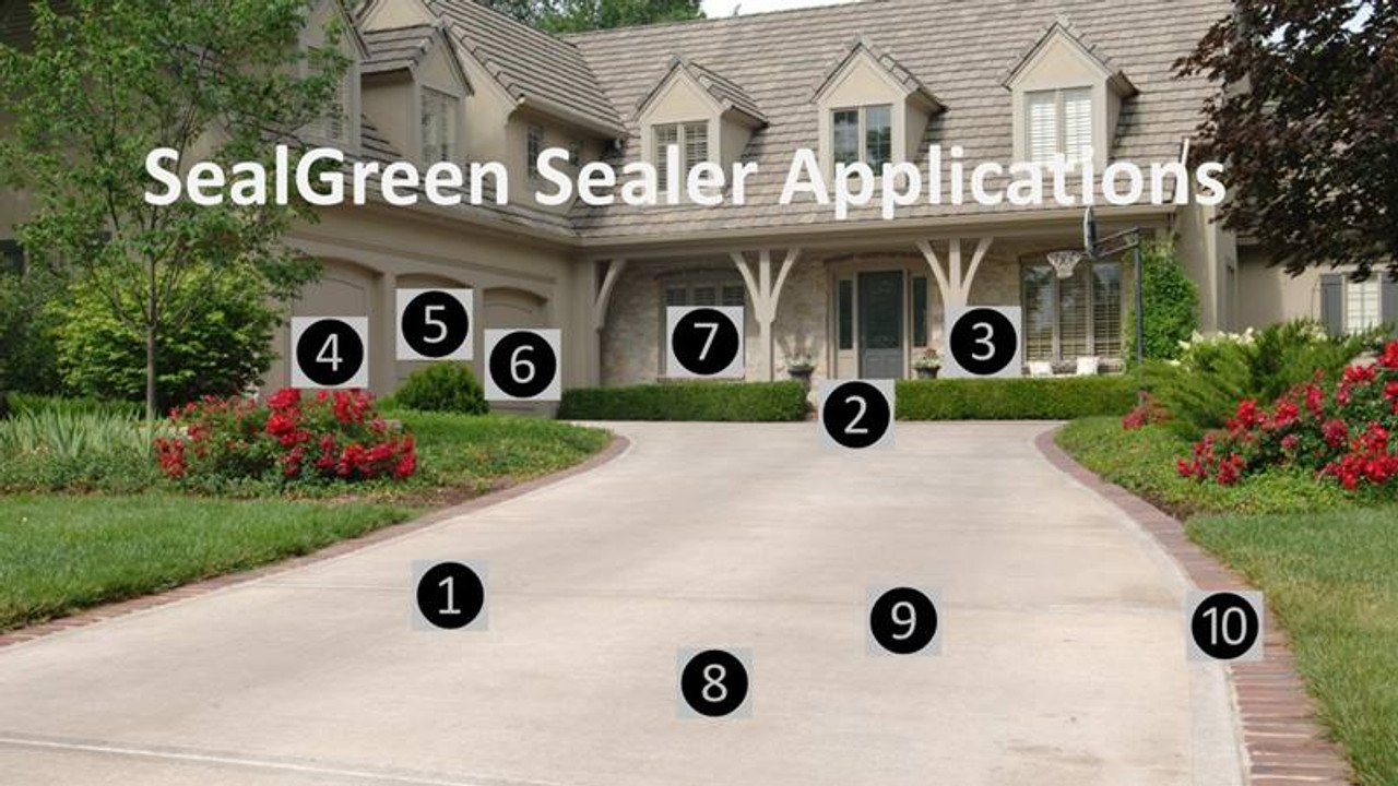 SealGreen Sealer Applications For Your Home or business SealGreen