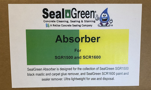 Absorber for SealGreen SCR1600 and SealGreen SGR1500 Removers