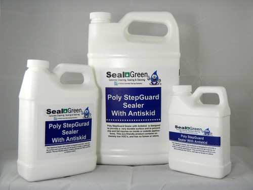 SealGreen Poly StepGuard with antiskid