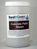 SealGreen Concrete Patch Repair material is ideal for filling small cracks and divots on concrete. This product can be painted, stain or seal.