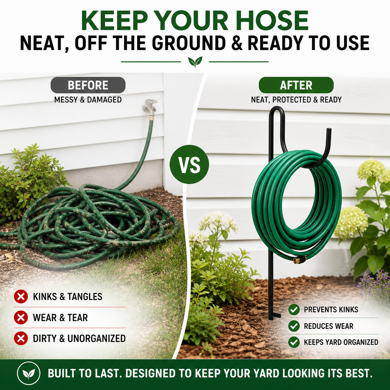 Garden Hose Holder