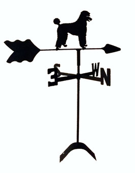 TLS1034RM Poodle Roof Mount Weathervane