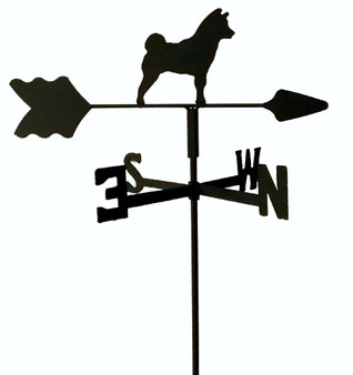 TLS1036IN Shiba Inu Garden Style inground Weathervane