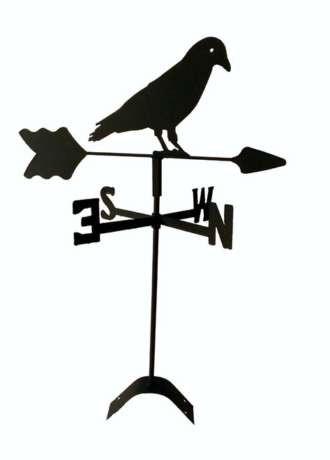 TLS1048RM Black Crow Roof Mount Weathervane