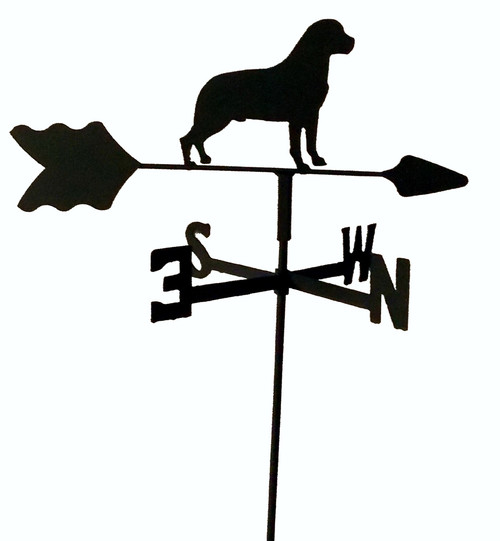 TLS1044IN Rottweiler Garden Style inground Weathervane